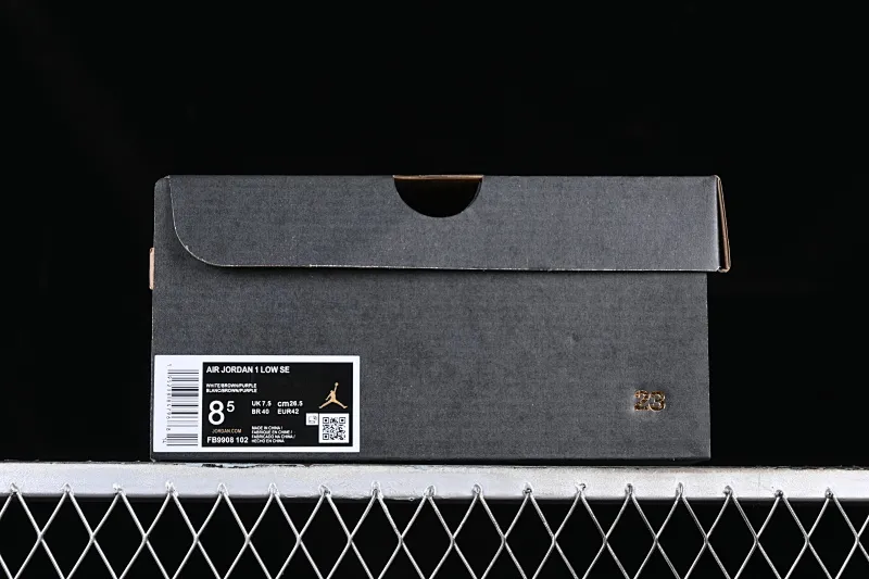 All categories Air Jordan Jordan series basketball shoes Air Jordan 1 Low Z version Air Jordan 1 Low SE "Red Bean" AJ1 Joe 1 bean paste purple low-top cultural casual sneakers FB9907-001